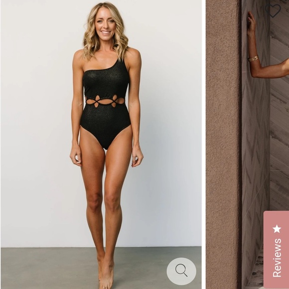 Baltic Born Other - New!Baltic Born NWT Black Cutout One-Piece Swimsuit Large
